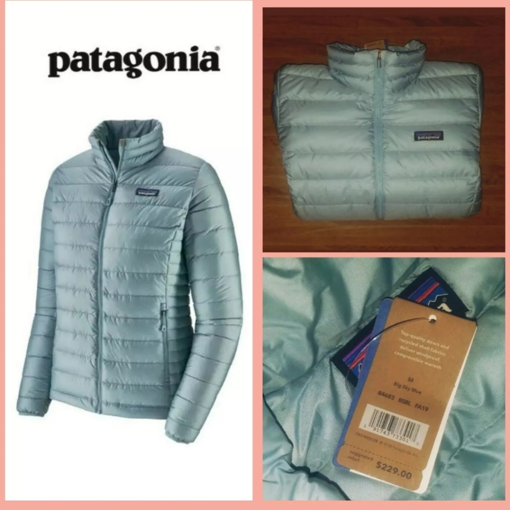 NEW 2019 Patagonia Women's M Down Sweater Jacket